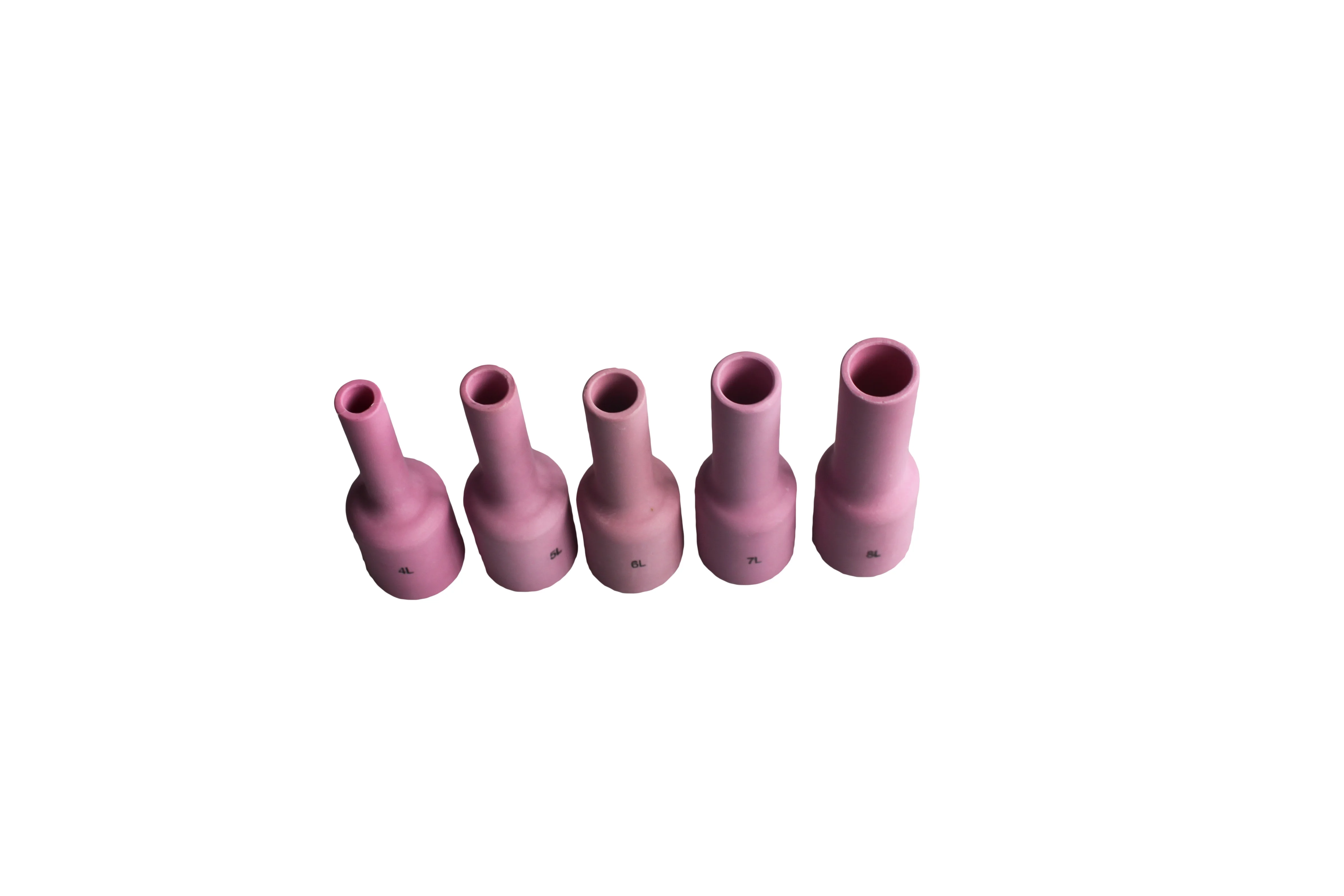 5PCS Tig Long Ceramic Gas Nozzles 54N Fit welding torch WP/SR 17 18 16