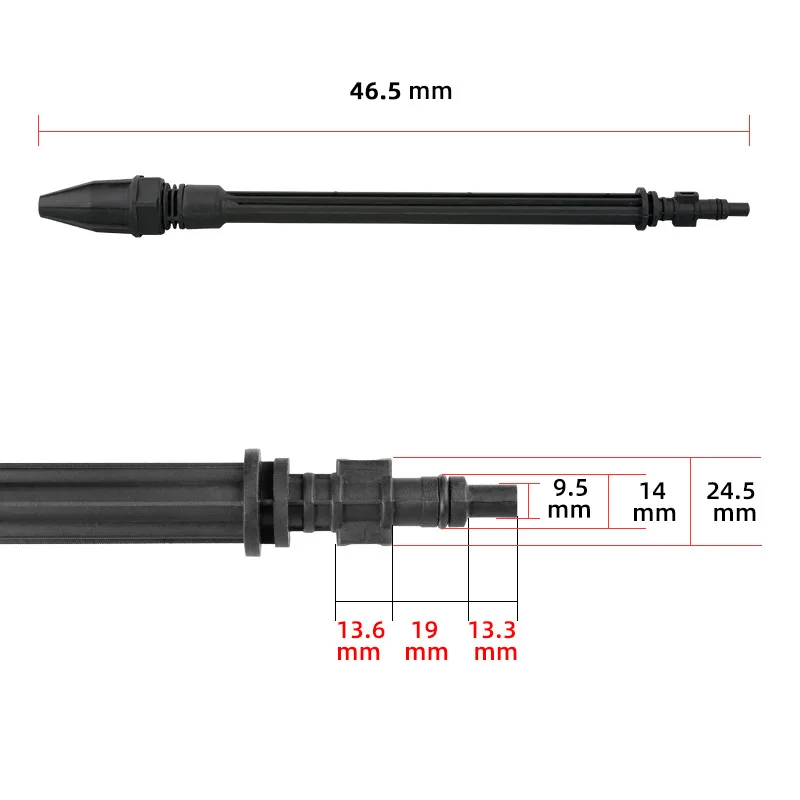 Car Washer Rotating Turbo Lance Nozzle For Karcher K Series High Pressure Washers