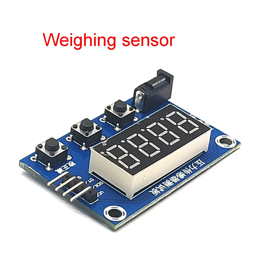 HX711 Pressure Sensor Weighing Sensor Electronic Scale Module Weighing Module Digital Tube Display