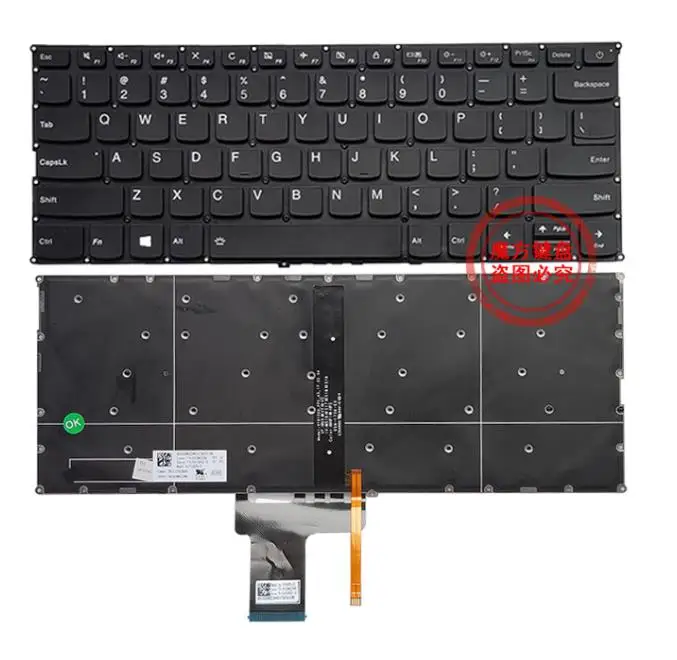 NEW Laptop US Keyboard Backlit for Lenovo V720-14 7000-13 320S-13IKB 720S-13ARR 720S-13IKB 720S-14IKB 720S