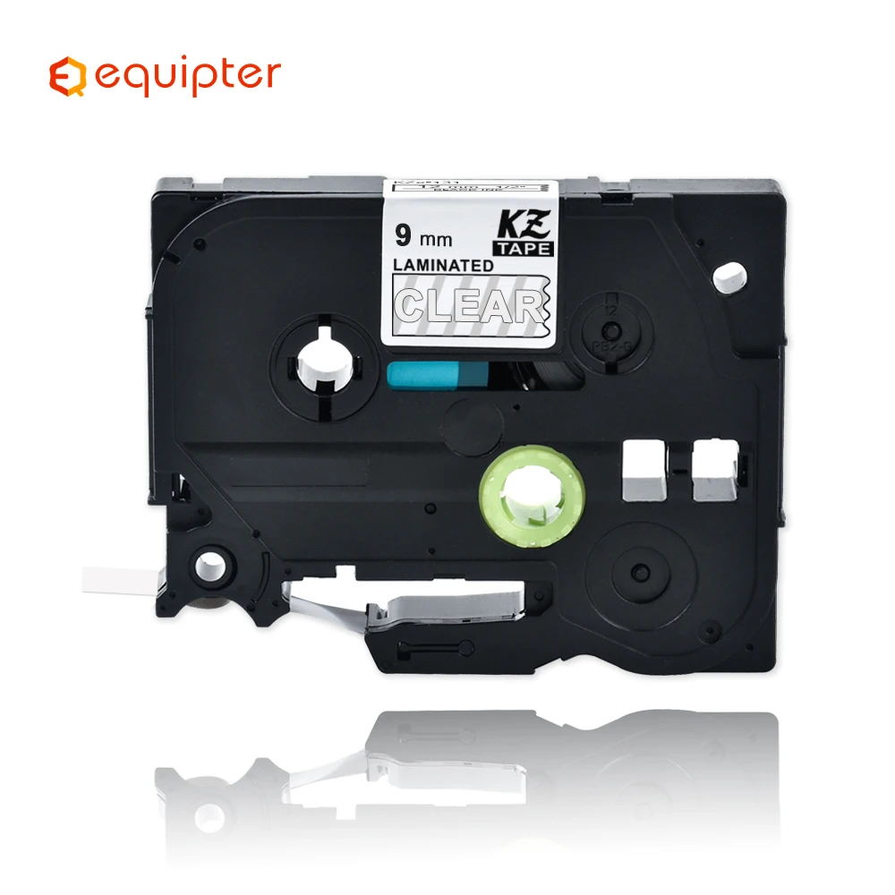 

Совместима с принтерами Brother P-touch, 9 мм, белая на прозрачной ленте Tze125, ламинированная лента для этикеток, фотолампа Tz125, фотолампа Tz125