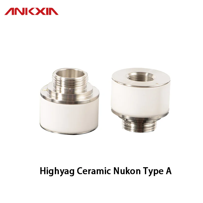 Nukon Highyag Sợi Laser Vòng Gốm Phần Vòi Phun Giá Đỡ Loại Mới Cho Máy Cắt