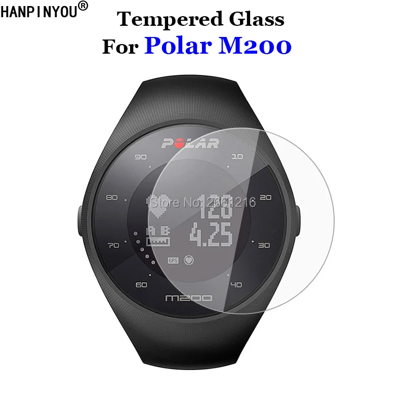 For Polar M200 Tempered Glass 9H 2.5D Premium Screen Protector Film For Polar M200 Sport Smart Watch