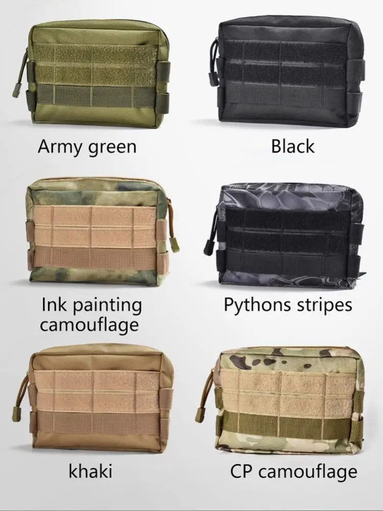 

Outdoor EDC 600D Sundries Bags Hunting Camping MOLLE Pouch EDC Package Storage Multi-function Bags