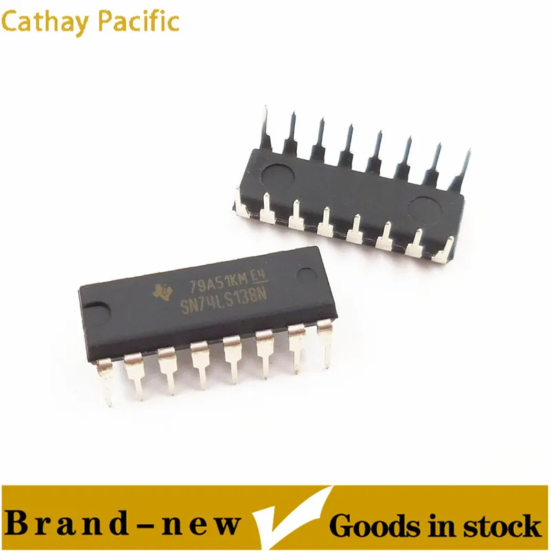74LS138 SN74LS138N decoder/demultiplexer DIP16 IC signal schalter chip neue spot