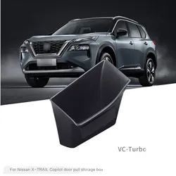 For Nissan X Trail Rogue T33 2021 2022 2023 MK4 VC Turbo Armrest Storage Box Center Console Organizer Containers Car Accessories