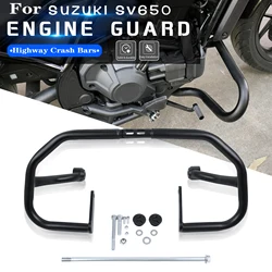 For Suzuki SV650 SV 650 2017-2023 SV650X 2018 -2023 Motorcycle Highway Crash Bars Protection Engine Guard Bumper Stunt Cage