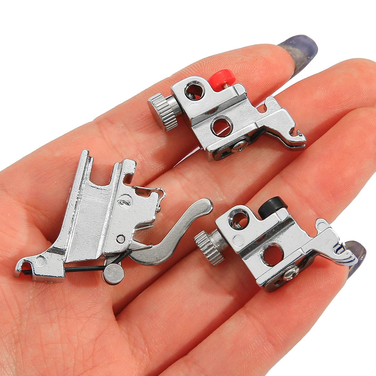 1Pc Presser Foot Holder Adapter Domestic Sewing Machine Presser Foot Quick Changer Low Shank Snap on Shank Adapter 7300H JS-001