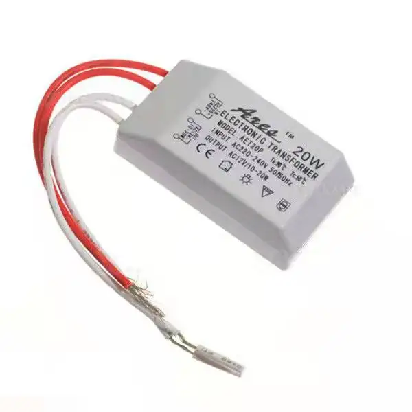 AC 220V to AC 12V Electronic Transformer Voltage Converter 20-60W Smart Power Supply Driver Dimming/Segmentation/Remote Control