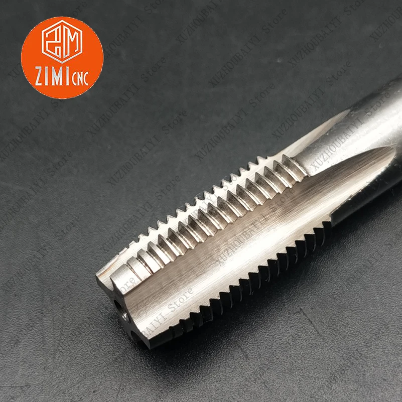 HSS 55 degree 4 blade pipe tapping G1/4-19 pipe straight pipe thread die tap plug pipe tap wire tapping tap high speed steel