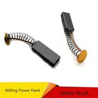 10pcs Carbon Brush for Power feed ALSGS ALIGN TON-E ACLASS SBS BAOJI Electronic Automatic Tool Feeder of Milling Machine