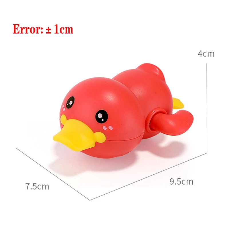 Bathing Ducks Baby Bath Toys for 0 12 24 Months Classic Toy Chain Clockwork Whale Crab for Kids Swimming Pool Water Game