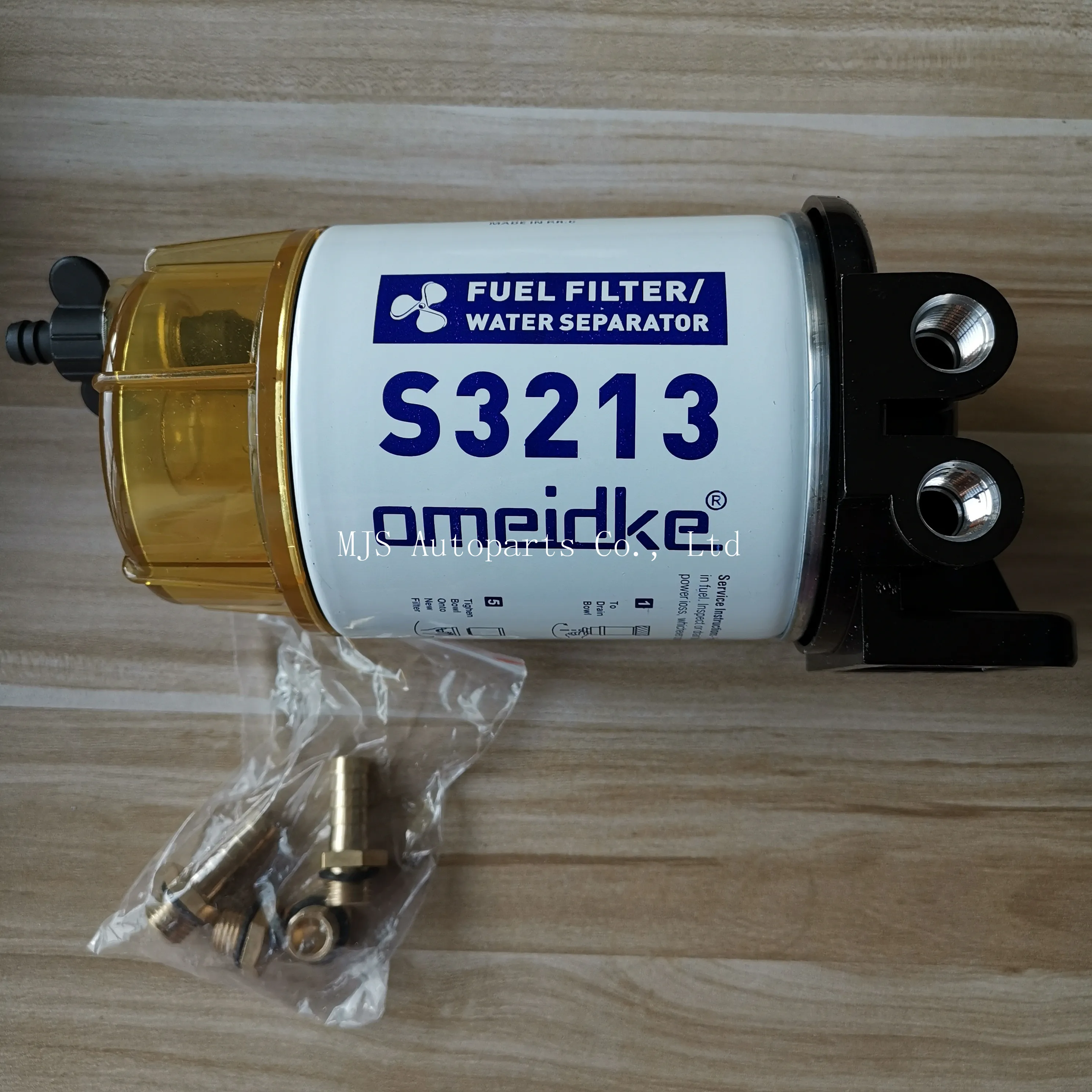 S3213 Fuel Filter Water Separator Assembly Outboard for Mercury Quicksilver OMC Yamaha  Marine Engine boat 10 Micron Filter Kit