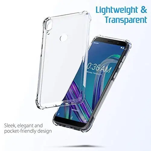 Crystal Shell for ASUS ZB601KL ZB602KL Zenfone MAX Pro(M1) Silicone Case Luxury Soft Shockproof Slim Transparent TPU Back Cover