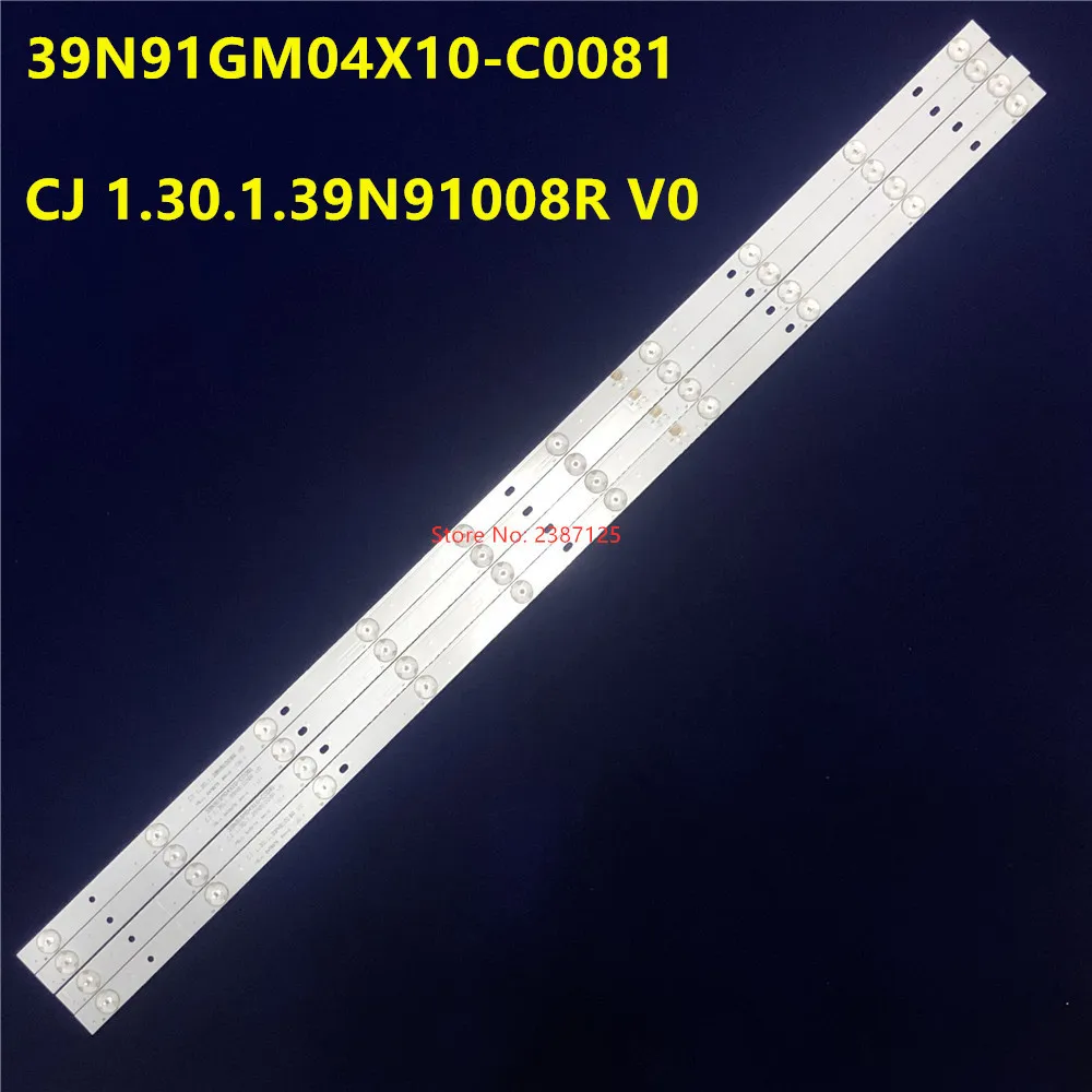 

5kit=20pcs NEW LED Backlight Strip 39N91GM04X10-C0081 CJ 1.30.1.39N91008R V0 for philco PH39N91DSGW PH39N91DSGWA 10 leds