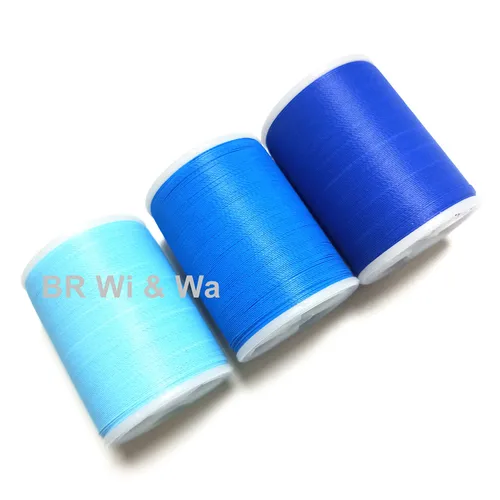 Imagen 2 del producto BR Wi & Wa NPC hilo de nailon 150 m/carrete tamaño D componente de caña de pescar DIY reparación de construcción de caña hilo no destiñe 3 unids/set