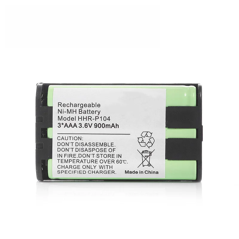 3.6V 900mah Home Phone Battery For Panasonic HHR-P104 HHR-P104A/1B HHRP104 Type 29 3*AAA NiMH 3.6V Rechargeable Battery