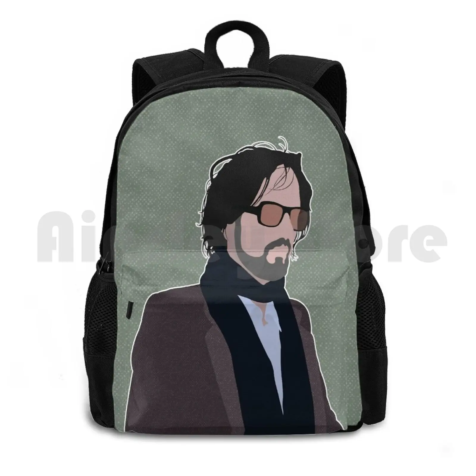 

Jarvis Cocker Outdoor Hiking Backpack Waterproof Camping Travel Jarvis Cocker Richard Hawley Pulp Pulp Band Music Band Pulp