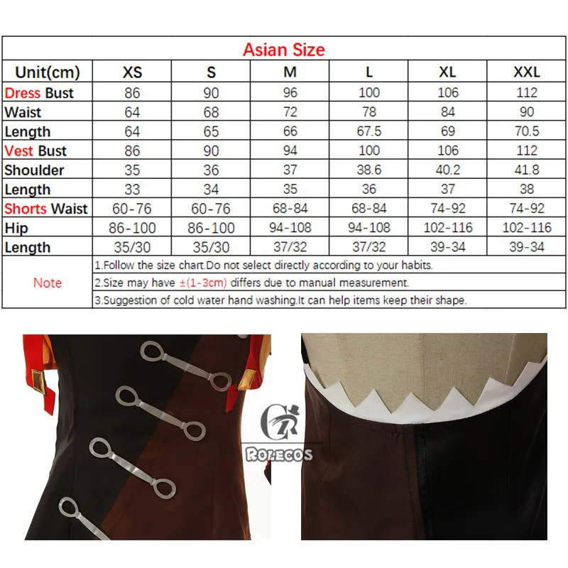 ROLECOS Spiel Genshin Auswirkungen Xinyan Cosplay Kostüm Xinyan Cosplay Kostüm Sexy Frauen Kleid Halloween Weste Shorts Socken Vollen Satz