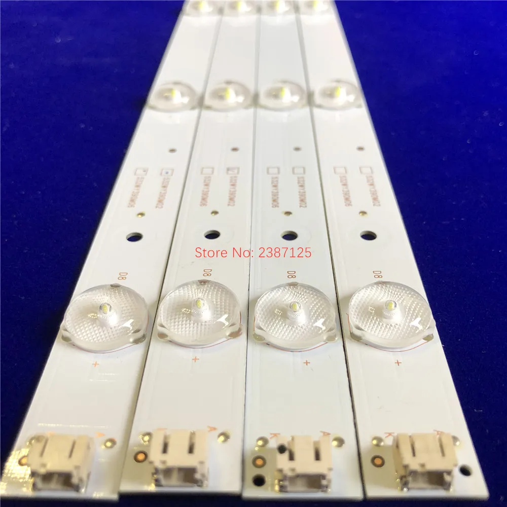 LED 바 8 램프, OY39D08-ZC21F-04 OY39D08-ZC14F-04 303WY390037 303WY390033 LED-39B350 LED-39B700S LE39D71 LE39F51S Ptv3915ile