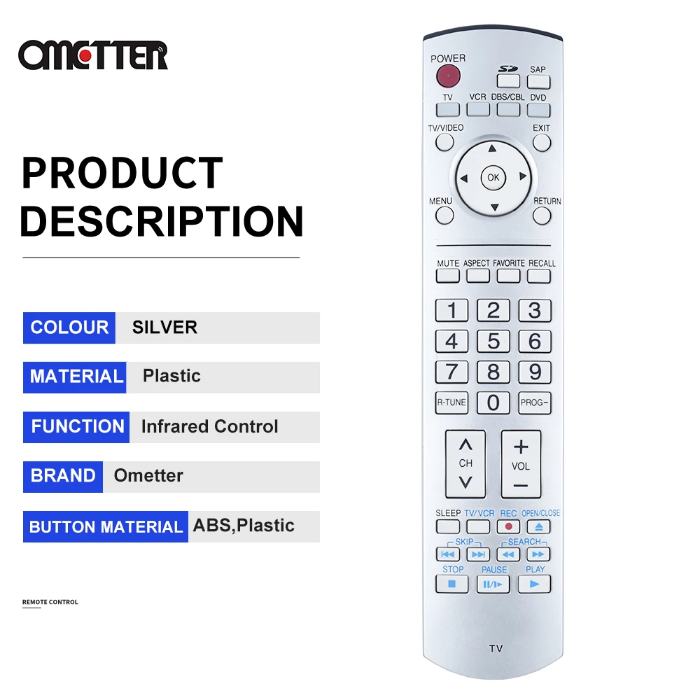 مناسبة ل باناسونيك التلفزيون عن بعد التحكم EUR7737Z20 TH-37PX60U TH-42PX60U TH-42PX60X TH-50PX60U TH-50PX60X TH-58PX60U