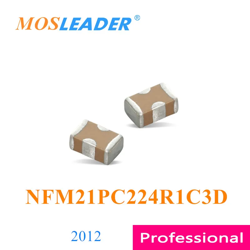 Mosleader NFM21PC224R1C3D 2012 1000PCS 0805 0.22UF 220NF 2A 16V High quality