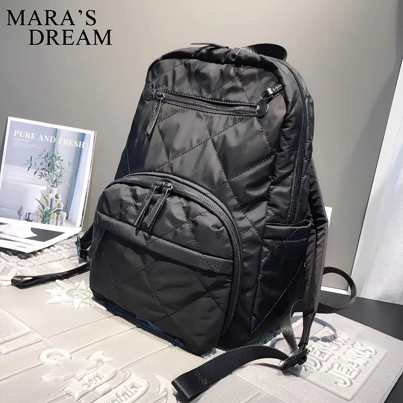 Mara\'s Dream Unisex Waterproof Nylon Backpack Women Large Capacity Travel Leisure Bag New Men Camouflage Zipper Backpack Student