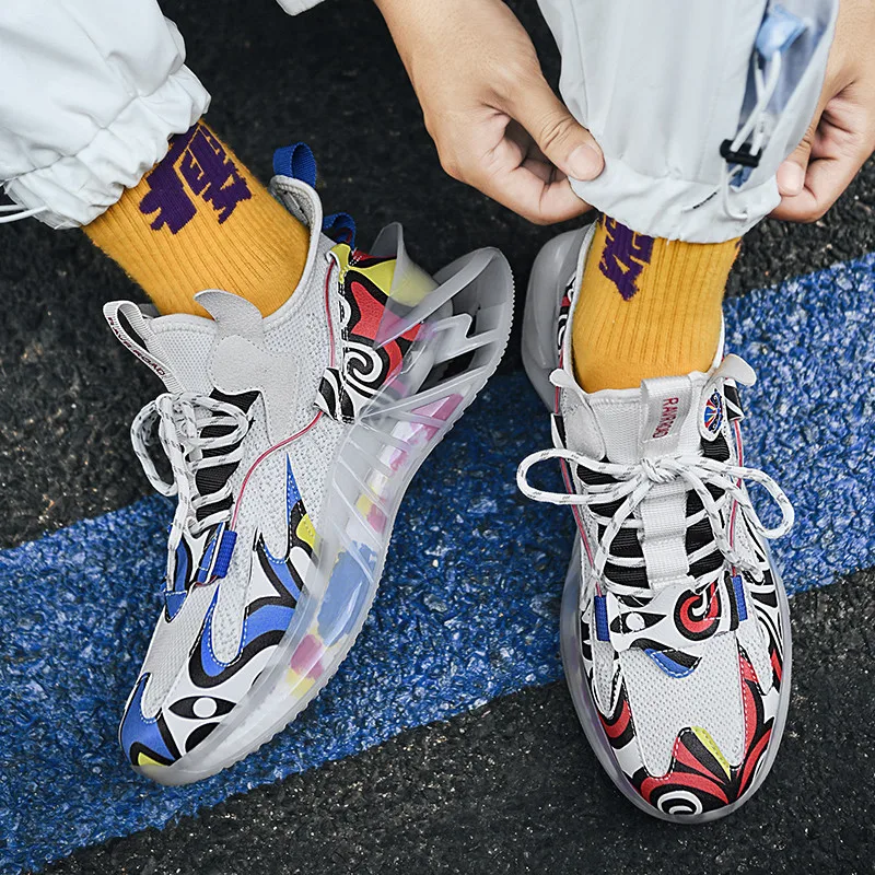 Men Shoes Casual Sneakers Male Running Shoes Breathable Fitness Shoes Athletic Sport Jogging Walking Shoe Zapatillas De Deporte