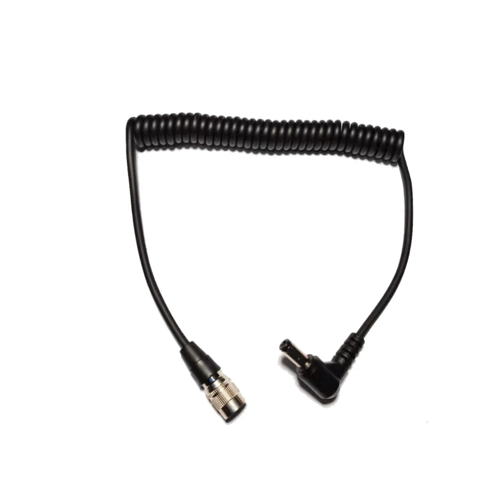 DC 2.5 to Hirose 4 Pin Power Spring Cable for Sound Devices SD 688 633 644 Recorder Zoom F8 F4