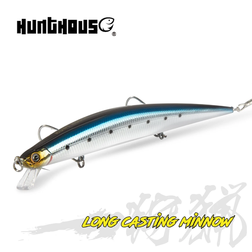 

Hunthouse 3 шт./лот лучшие цены Tide Minnow тонкие 175S приманки 175 мм/34 г Длинные отливки Jerkbait Pesca для морской форели снасти