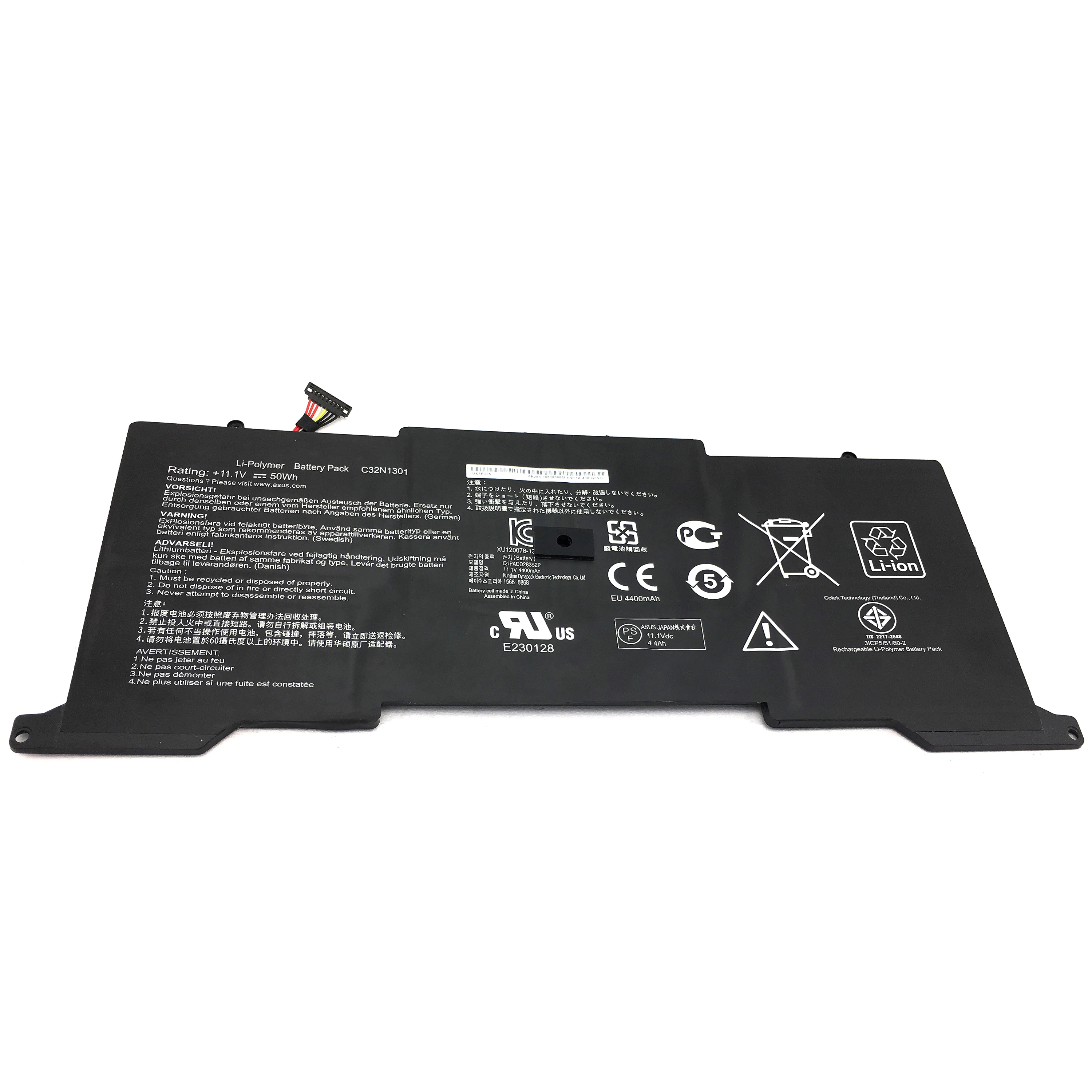 Genuine Original 50WH C32N1301 Laptop Battery For ASUS Zenbook UX31L UX31LA Notebook