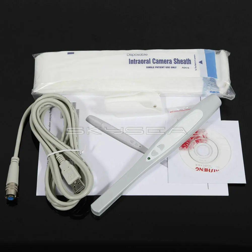 2024 New Intraoral Oral Dental Camera USB-X PRO Imaging Systm MD740 Auto Focus LED/ Sheaths Sleeves