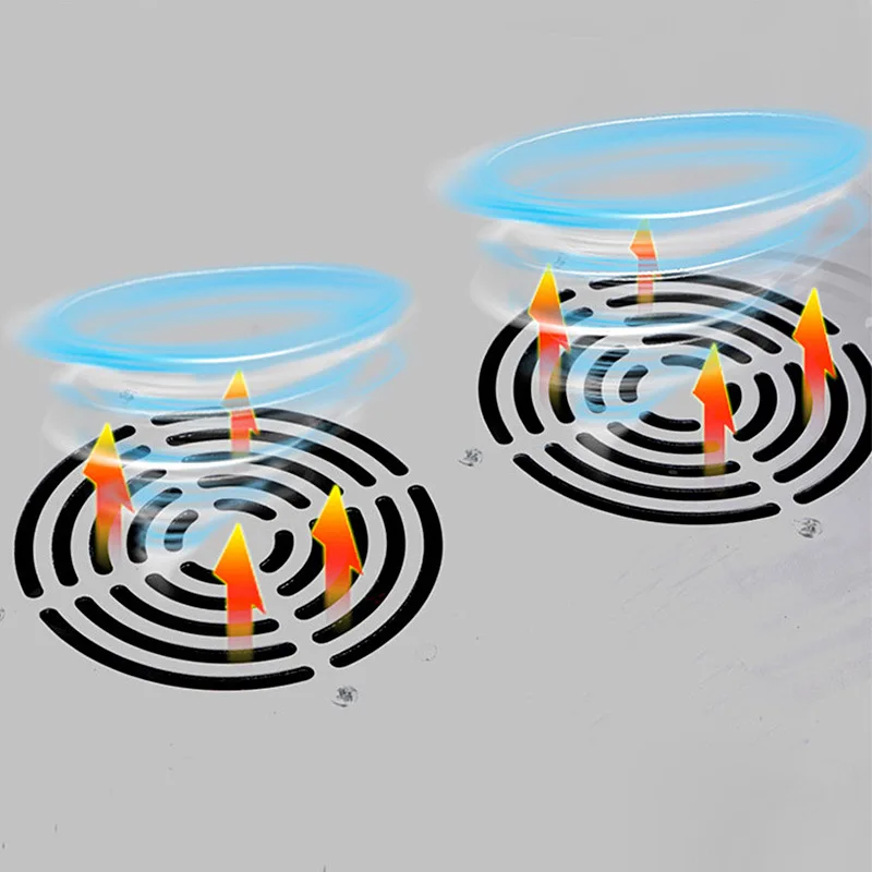 Cocina de Inducción plana de 5000W, cocina comercial de gran potencia de acero inoxidable, estufa eléctrica, temporizador, resistente al agua