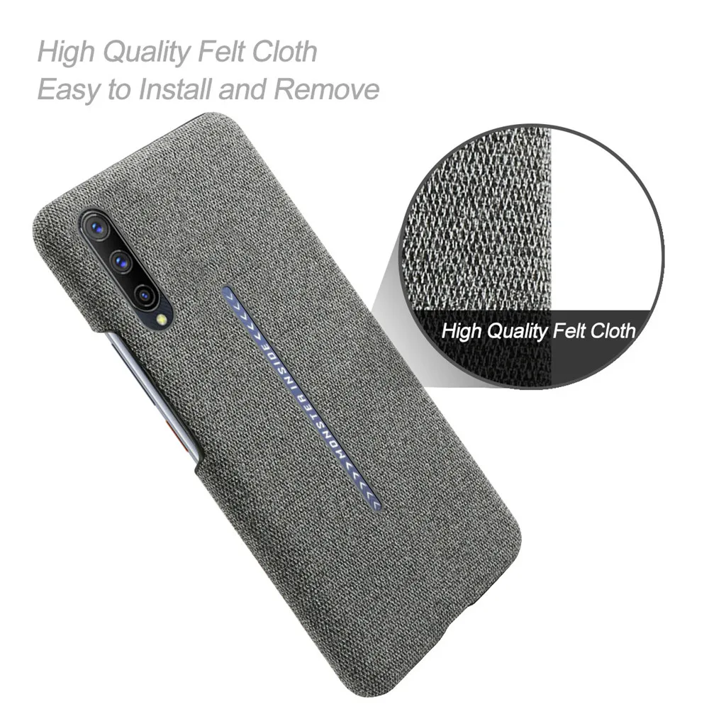 Cloth Cases For VIVO IQOO Pro 5G Case Slim Retro Cloth Hard Cover For VIVO IQOO Pro 5G V1916A V1916T 6.41\