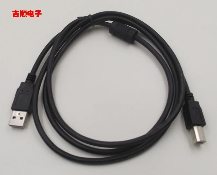 USB-B بيانات عالية الجودة محمية رنين مغناطيسي طابعة كابل USB2.0 مربع الفم ثورة B الثورة
