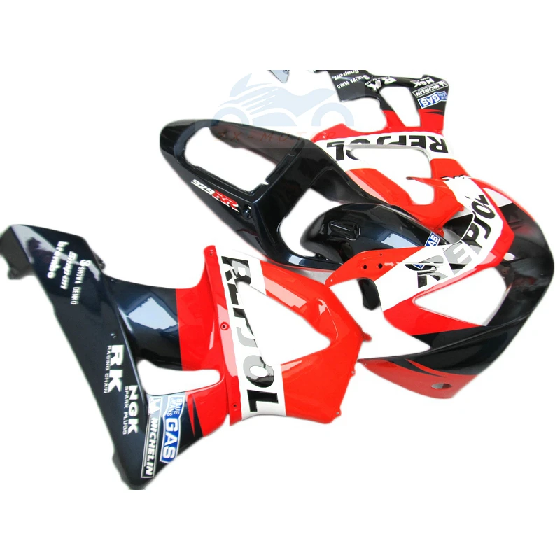 

Aftermarket Injection Bodyworks Fairing kits for Honda CBR900RR CBR929RR 2000 2001 red black white set CBR 929 RR 00 01 RM37