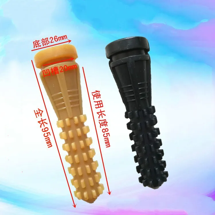 

50PCS Hair Removal Machine Rubber Rod Hair Machine Glue Beef Tendon Stick Plastic Nail Poultry Chicken and Duck Goose Glue Stick