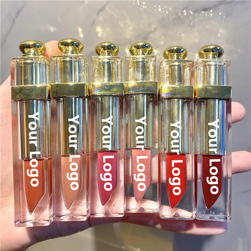 Wholesale Lip Gloss Base Dyeing Liquid Lipgloss Base Shiny Makeup Waterproof Water Lip Tint Cosmetic Bluk Private Label