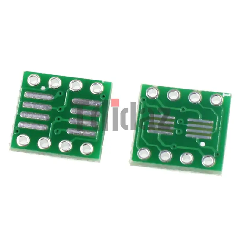 10pcs Lead-free PCB adapter board IC SMD to DIP so/msop/tssop/soic/sop8 to dip8 wide body narrow body 8pin