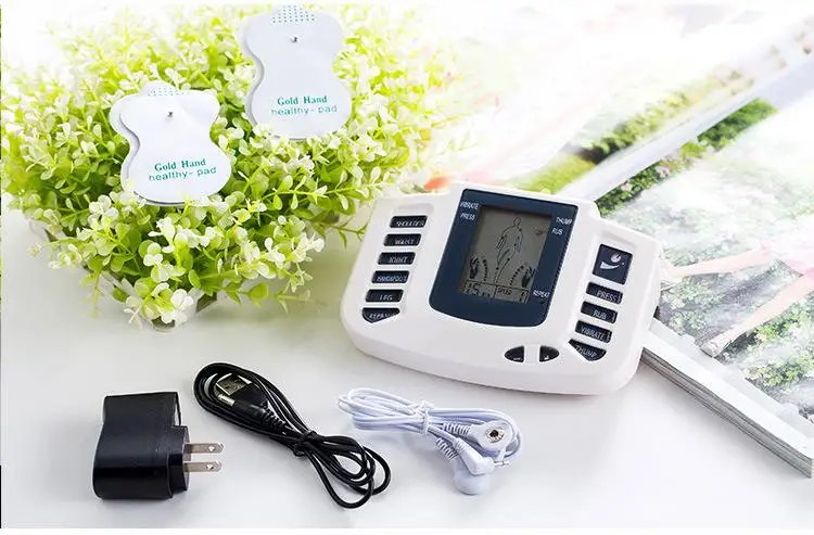 Healthy Care Full Body Tens Acupuncture Electric Therapy Massager Meridian Physiotherapy Massager Apparatus Massager