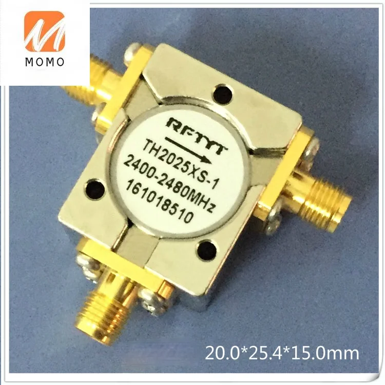 2.4G Coaxial SMA RF Ferrite Circulator Frequency 1.8-3.8G Multi-network Optional Transceiver Common Antenna