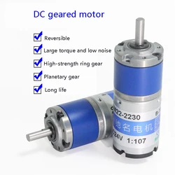 CM22-2230 미니 22mm 유성 기어 모터 전자 주차 시스템 12V24V DC 기어 모터