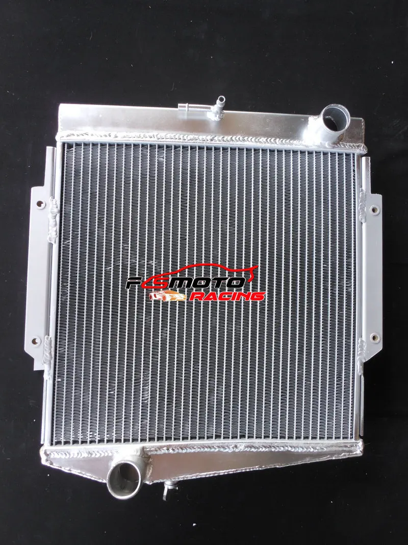 2 Row All Aluminum Radiator For 1963-1970 Datsun Sports/Fairlady 1500 1600 2000 1964 1965 1966 1967 1968 1969 1970