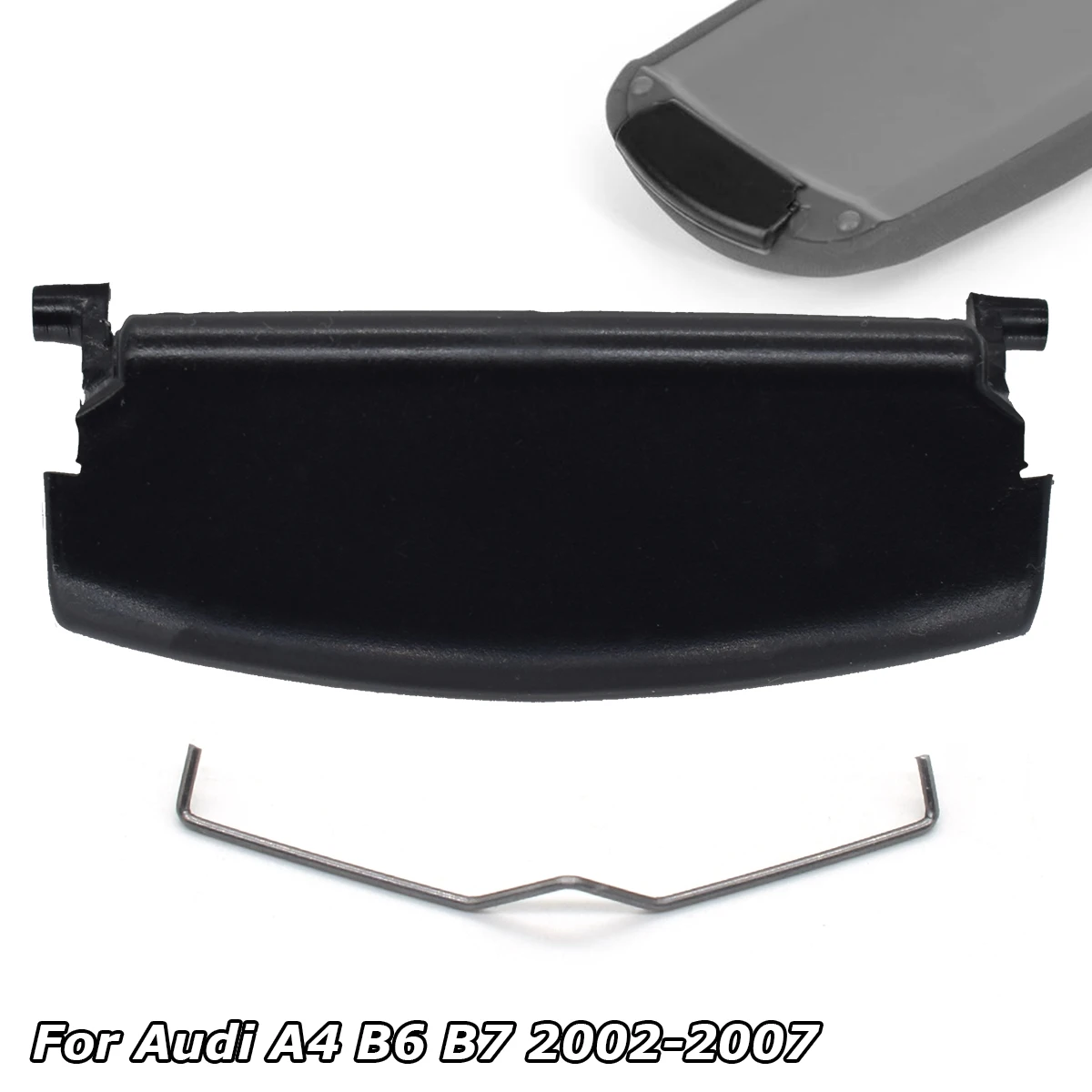 Car Armrest Lid Center Console Cap Latch Cover Clip Catch For Audi A4 B6 B7 2002 2003 2004 2005 2006 2007 Auto Accessories Black