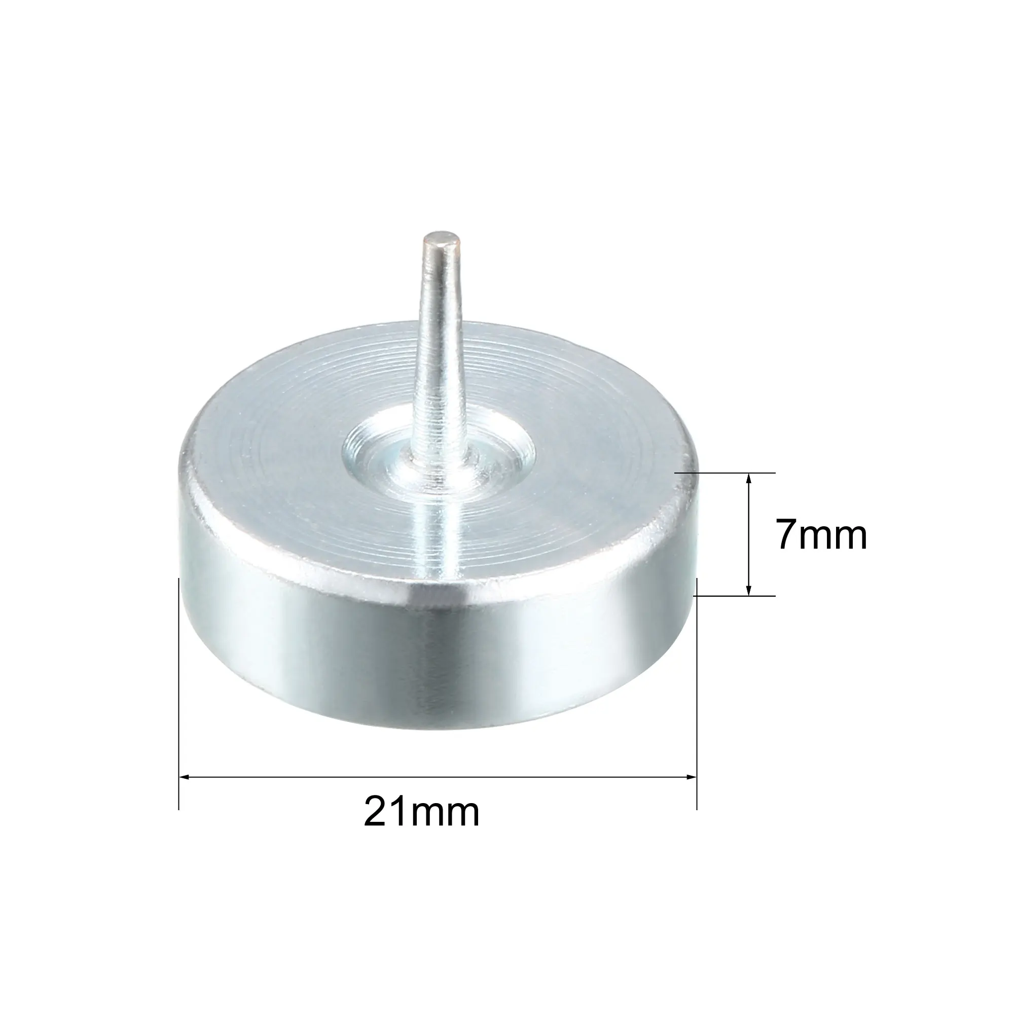 Uxcell Öse Loch Punch Sterben Werkzeug, 3mm Tülle Setter Hohl Punch für Leder Handwerk Stoff Kleidung Handtasche Vorhang