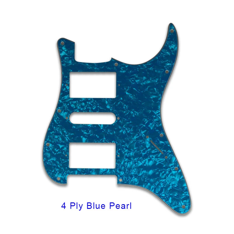 Pleroo Custom Guitar Parts Pickguard - For With 11 Screws Fender Strat Guitar ST HSH Guitar With PAF Humbucker No Control Hole