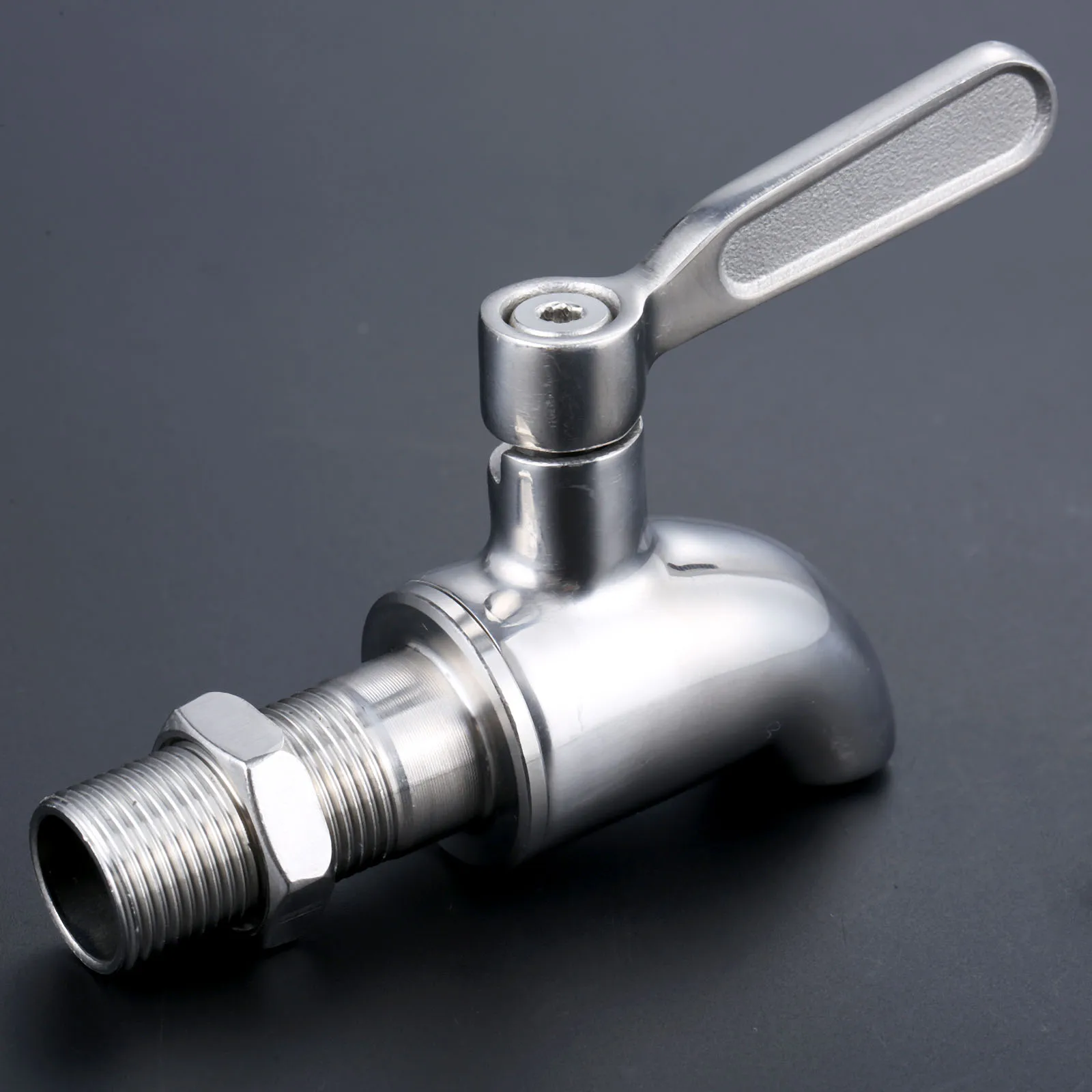 

1pc Wine Stainless Steel Beverage Drink Dispenser Spigot Beer Keg Faucet for Home Brew Fermenter Wine Draft Beer Juice Dispenser