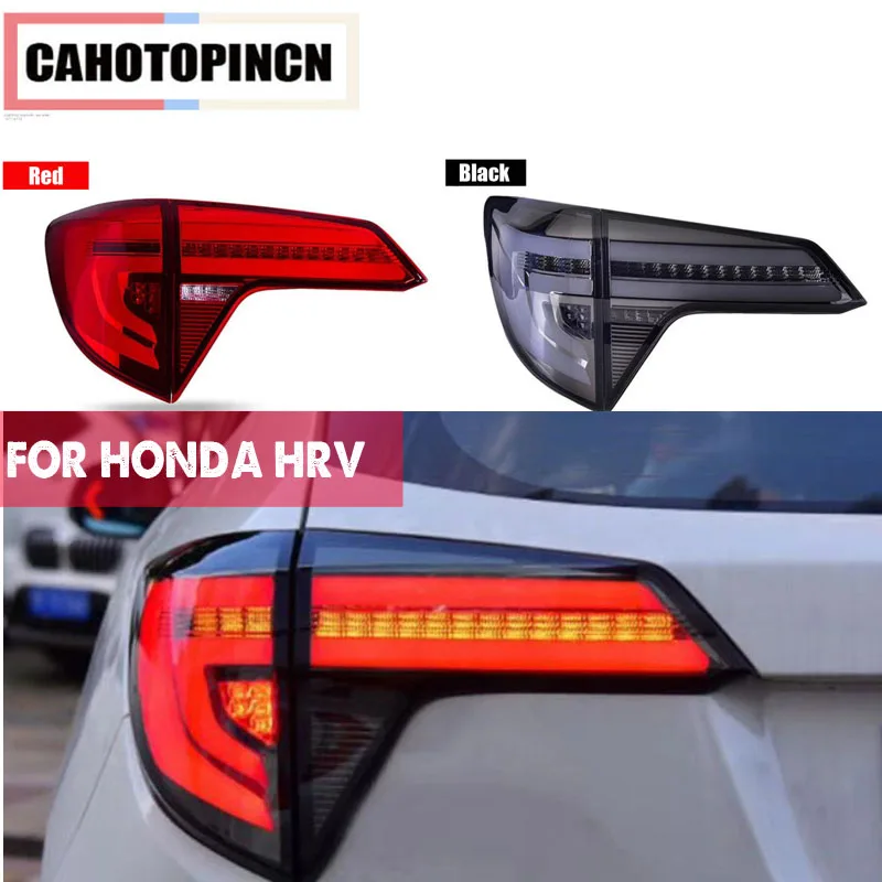 

Car Styling Dynamic Turn Signal Tail Lights For Honda HRV HR-V 2015 - 2019 Taillight LED Tail Light Rear Lamp Drive+Brake+Signal
