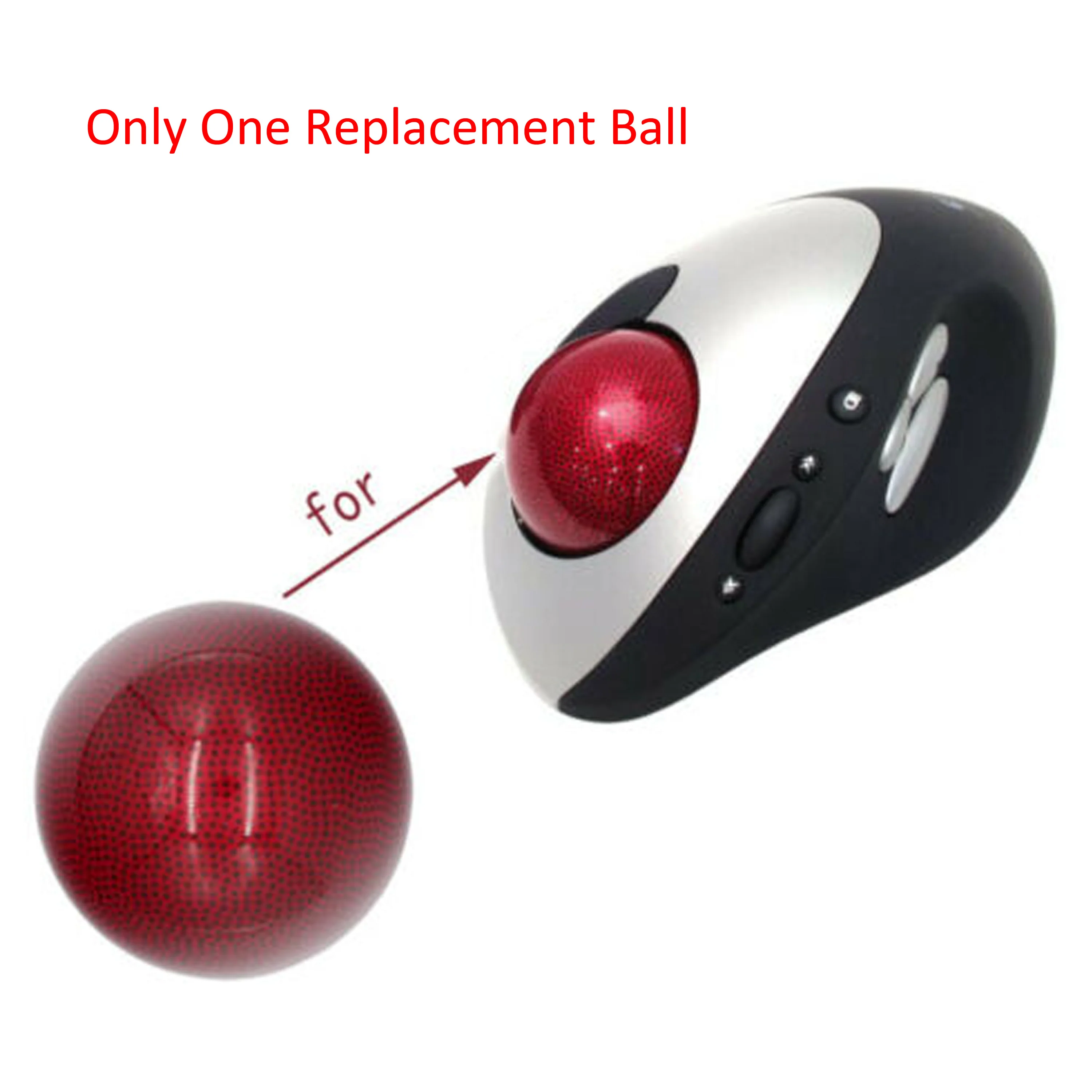 New Original Mouse Replacement Ball for Logitech Cordless Optical Trackman T-RB22 Gaming Mouse