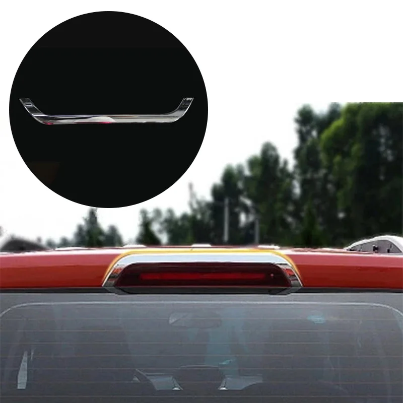 For Ford Ecosport Rear Brake Light Cover Highlight Brake Lights Decorative Circle Sequins Sticker Case Abs Chrome Car-styling